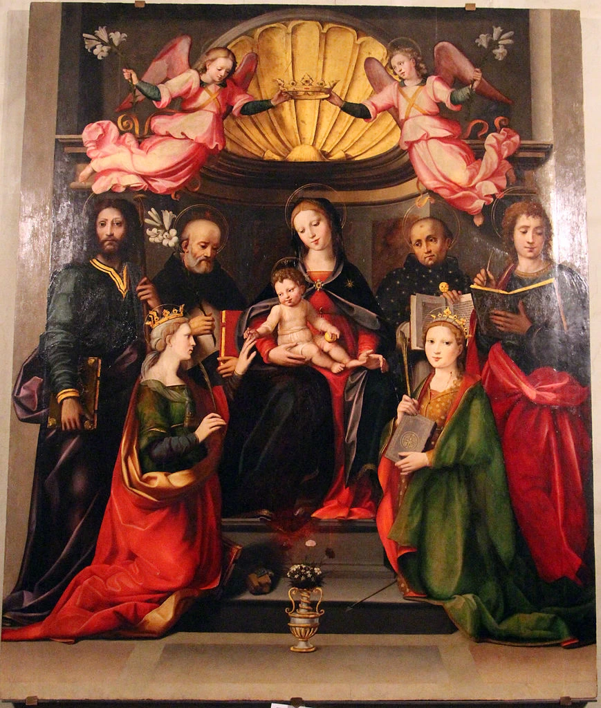 Sposalizio mistico di Santa Caterina - Villa La Quiete